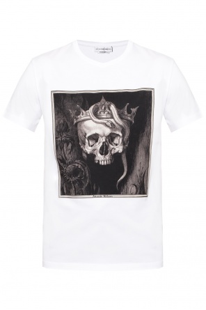 Printed skull t-shirt, zdjęcie 1 Printed skull t-shirt od Alexander McQueen